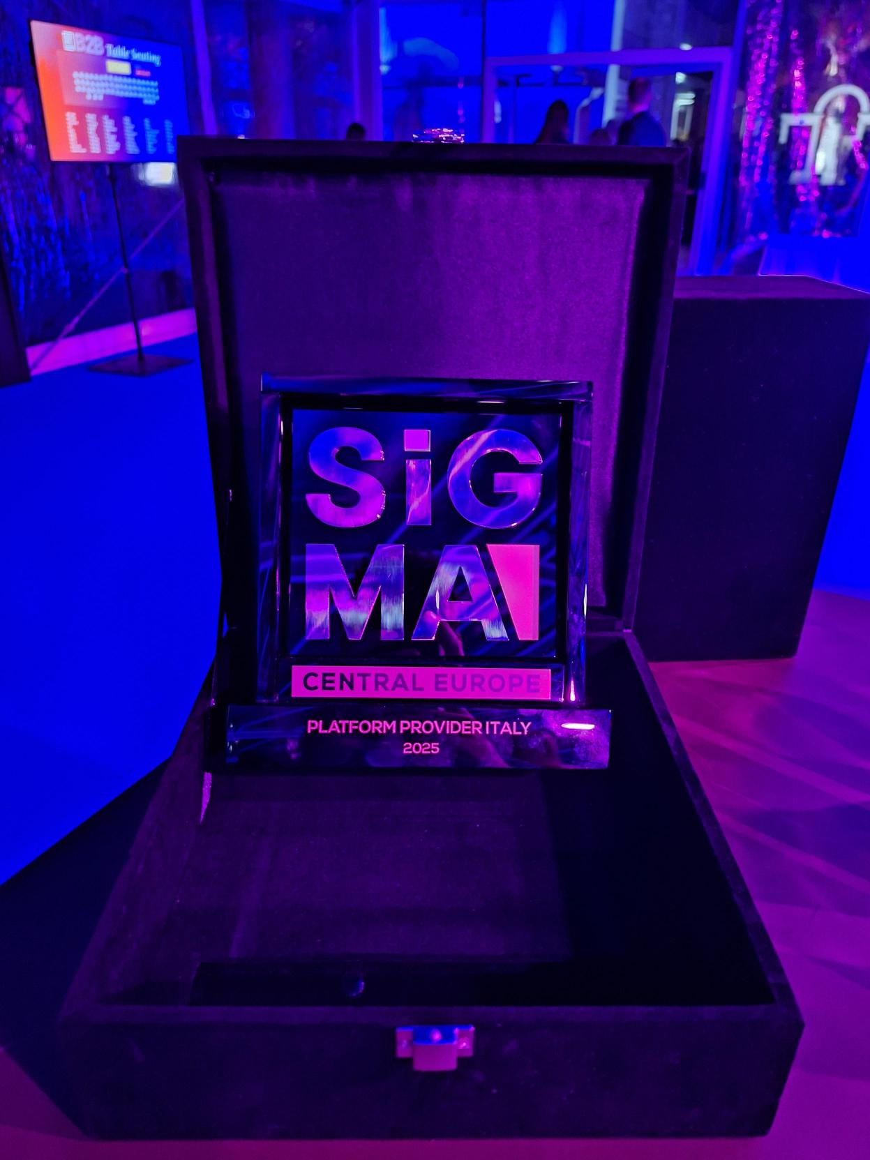 Microgame eletta migliore Platform Provider 2025 ai SiGMA Central Europe Awards