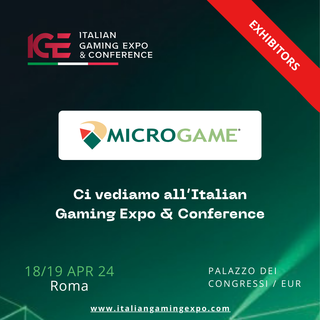 Microgame sponsor di Italian Gaming Expo